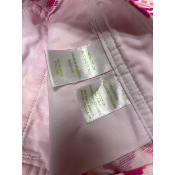 Lilly Pulitzer Liana Short Bright Pink Magenta Tons Of Fun Size 0 NWOT - Picture 3 of 5